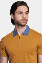Load image into Gallery viewer, The Mercerized Cotton Polo (Gulf Orange)
