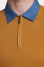 Load image into Gallery viewer, The Mercerized Cotton Polo (Gulf Orange)
