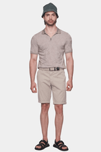 Load image into Gallery viewer, The Mercerized Cotton Polo (Pale Beige)
