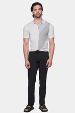 Load image into Gallery viewer, The Mercerized Cotton Polo (Blued Gray)
