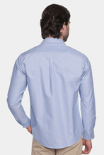 Load image into Gallery viewer, premium Cotton Dress Shirt (Light Azure)
