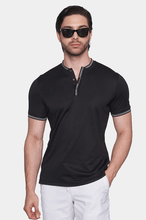 Load image into Gallery viewer, The Mercerized Cotton Polo (Race Black)

