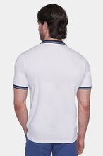 Load image into Gallery viewer, The Mercerized Cotton Open Polo (Monaco White)
