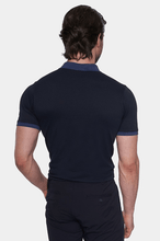 Load image into Gallery viewer, The Mercerized Cotton Polo (Admiral Blue)
