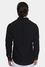 Load image into Gallery viewer, The Luxury Linen Shirt (Jet Black)

