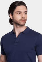 Load image into Gallery viewer, The Mercerized Cotton Polo (Deep Sea)
