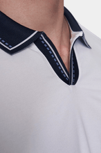 Load image into Gallery viewer, The Mercerized Cotton Open Polo (Monaco White)
