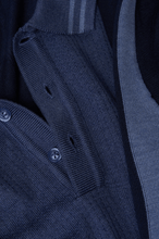 Load image into Gallery viewer, The Mercerized Cotton Polo (Marine Blue)
