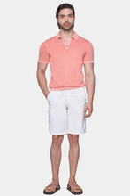 Load image into Gallery viewer, The Mercerized Cotton Polo (Salmon Orange)

