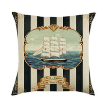 Load image into Gallery viewer, Pillowcase Sofa Cushion Cover Decoration Linen Pillow Case Higher Quality Marine Sea Life Pillow Covers Cases Super Soft Square Cushion Decorative Pillow Pattern Sofa Pillow Cover Couch Pillow 45x45CM
