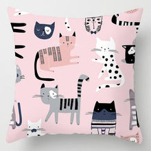 Load image into Gallery viewer, Pink Feather Pillowcase Decorative Sofa Cushion Case Bed Pillow Cover Soft Decorative Square Throw Pillow Cover Cushion Covers Pillow Case Home Decor Decorations for Sofa Couch Bed Chair Home Decor Car Cushion Cover Cute Pillow Case 45X45CM
