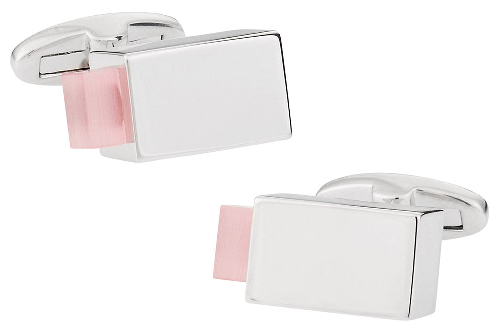 Pink Tip Cufflinks
