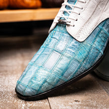 Load image into Gallery viewer, Pissa Aqua/White
