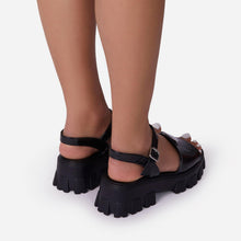 Load image into Gallery viewer, Platform Women's Sandals Summer Fashion Women Beach Classic Sandal Comfortable Beach  Pool Platforms Sandals With Buckle Open Toe Ankle Strap Thick-Soled Casual Women's Shoes
