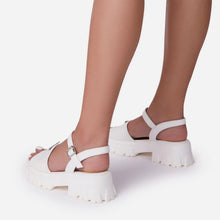 Load image into Gallery viewer, Platform Women's Sandals Summer Fashion Women Beach Classic Sandal Comfortable Beach  Pool Platforms Sandals With Buckle Open Toe Ankle Strap Thick-Soled Casual Women's Shoes
