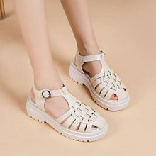 Load image into Gallery viewer, Platform Women's Sandals Summer Fashion Women Beach Classic Sandal Comfortable Beach  Pool Platforms Sandals With Buckle Open Toe Ankle Strap Thick-Soled Casual Women's Shoes
