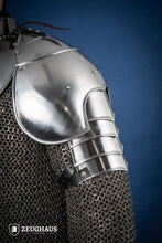 Load image into Gallery viewer, Pauldron Knight Polished
