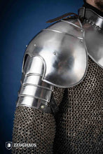 Load image into Gallery viewer, Pauldron Knight Polished
