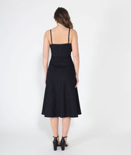 Load image into Gallery viewer, Pleated Detail Strap A-Line Dress
