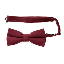 Load image into Gallery viewer, Plum - Men's Pre-tied Bow Tie

