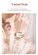 Load image into Gallery viewer, POEDAGAR Elegant Women's Mesh Watch - Waterproof Stainless Steel Quartz Timepiece for Stylish Ladies
