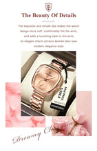 Load image into Gallery viewer, POEDAGAR Elegant Women's Quartz Watch - Waterproof Stainless Steel Timepiece for Confident Ladies
