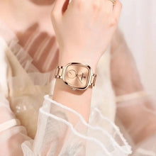 Load image into Gallery viewer, POEDAGAR Elegant Women's Quartz Watch - Waterproof Stainless Steel Timepiece for Confident Ladies

