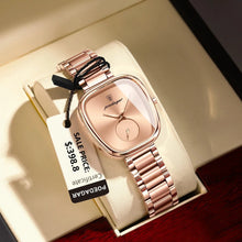 Load image into Gallery viewer, POEDAGAR Elegant Women's Quartz Watch - Waterproof Stainless Steel Timepiece for Confident Ladies
