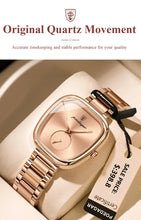 Load image into Gallery viewer, POEDAGAR Elegant Women's Quartz Watch - Waterproof Stainless Steel Timepiece for Confident Ladies
