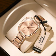 Load image into Gallery viewer, POEDAGAR Elegant Women's Quartz Watch - Waterproof Stainless Steel Timepiece for Confident Ladies
