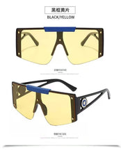 Load image into Gallery viewer, Polarized Lens Wear Over Prescription Glasses Fit Over Regular Glasses with 100% UV Protection Classic Male &amp; Ladies Fashionable Big Size Sunglasses With Protection Against Wind &amp; Sand Connected Sunglasses For Men &amp; Women
