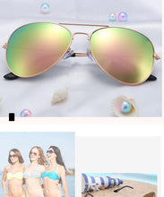Load image into Gallery viewer, Polarized Sunglasses for Small Face Women Men Juniors &amp; Teens Driving Women Sunglasses Metal Glasses For Men Best Popular Mirror Classic Sunglasses For Men &amp; Women
