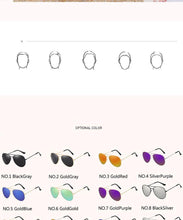 Load image into Gallery viewer, Polarized Sunglasses for Small Face Women Men Juniors &amp; Teens Driving Women Sunglasses Metal Glasses For Men Best Popular Mirror Classic Sunglasses For Men &amp; Women
