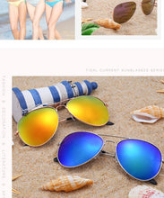 Load image into Gallery viewer, Polarized Sunglasses for Small Face Women Men Juniors &amp; Teens Driving Women Sunglasses Metal Glasses For Men Best Popular Mirror Classic Sunglasses For Men &amp; Women
