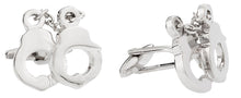 Load image into Gallery viewer, Police Handcuff Cufflinks
