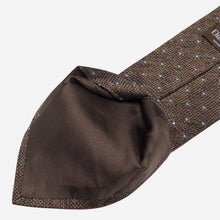 Load image into Gallery viewer, Mattei - Silk Grenadine Tie - Brown
