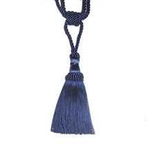 Load image into Gallery viewer, Polyester Tassel Curtain Tieback Handmade Hanging Tassels Fringe Curtains Holder Buckle Rope Decor Room Accessories European Style High-Grade Curtains Tieback Rope Tassel Holdbacks
