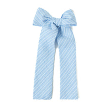 Load image into Gallery viewer, Pond Stripe Lady Hair Bow

