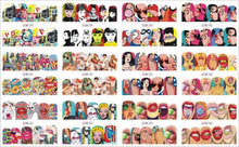 Load image into Gallery viewer, Pop Art Nail Stickers Sexy Girl Designs Comics Water Transfer Decals Manicure Lips Nail Art Decorations Slider Nail Art Stickers Decals Nail Art Supplies Valentines Day 3D Self-Adhesive Nail Decorations Accessories Women Girls Manicure Decorations
