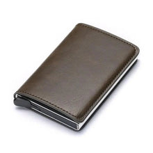 Load image into Gallery viewer, Pop Up Mini Wallet Metal Business Wallet For Man And Women Smart Slim Wallet Holder Excellent Gift For Businessman
