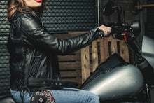 Load image into Gallery viewer, Popstar Women's  Motorcycle Leather Jacket
