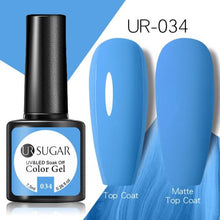 Load image into Gallery viewer, Popular 2022 Modern New Elegant Silver Purple Nail Gel Polish 7.5ml UV Manicuring Elegant Glossy Colororful Stylish Nail Design For Women

