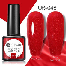 Load image into Gallery viewer, Popular 2022 Modern New Elegant Silver Purple Nail Gel Polish 7.5ml UV Manicuring Elegant Glossy Colororful Stylish Nail Design For Women
