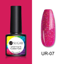 Load image into Gallery viewer, Popular 2022 Modern New Elegant Silver Purple Nail Gel Polish 7.5ml UV Manicuring Elegant Glossy Colororful Stylish Nail Design For Women

