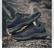 Load image into Gallery viewer, Popular Outdoor Casual Shoes Hiking Men High Quality Sneakers Mountain Climbing Work Footwear Hiking Shoes Low Cut Boots Leather Walking Shoes For Outdoor Training Casual Work
