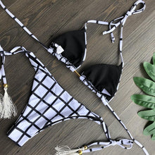 Load image into Gallery viewer, Popular Women's Beachwear  Bikini Set Swimwear Push-Up Padded Swimsuit Floral Bikini Set Low Rise Ruffled Two Pieces Swimsuit Push Up Bathing Suit Swimwear
