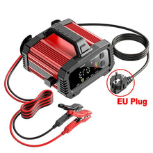 Load image into Gallery viewer, Brand Name Portable Smart Car Battery Charger - 25A/15A for 12V-24V Batteries, Pulse Repair, AGM, GEL, LiFePo4
