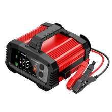 Load image into Gallery viewer, Brand Name Portable Smart Car Battery Charger - 25A/15A for 12V-24V Batteries, Pulse Repair, AGM, GEL, LiFePo4
