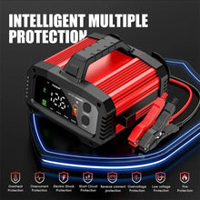 Load image into Gallery viewer, Brand Name Portable Smart Car Battery Charger - 25A/15A for 12V-24V Batteries, Pulse Repair, AGM, GEL, LiFePo4

