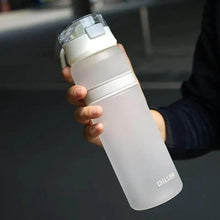 Load image into Gallery viewer, Portable 6 Colors Tritan Material Water Bottle With Straw Outdoor Sport Fitness Drinking Bottles Durable Plastic Bottle
